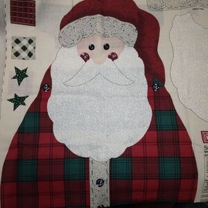 FABRIC Daisy Kingdom Santa Door Panel, #3201